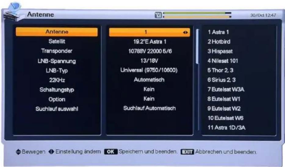 Homecast HS3100 CIIR - Receiver in Betrieb nehmen und einrichten - 1