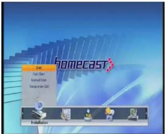 Homecast HS3100 CIIR - Anleitung zur Bedienung der Menüs - 1