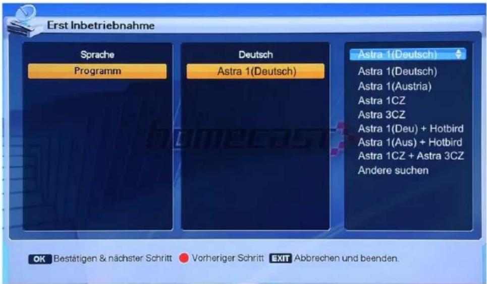 Homecast HS3100 CIIR - Schritt 1 - 1