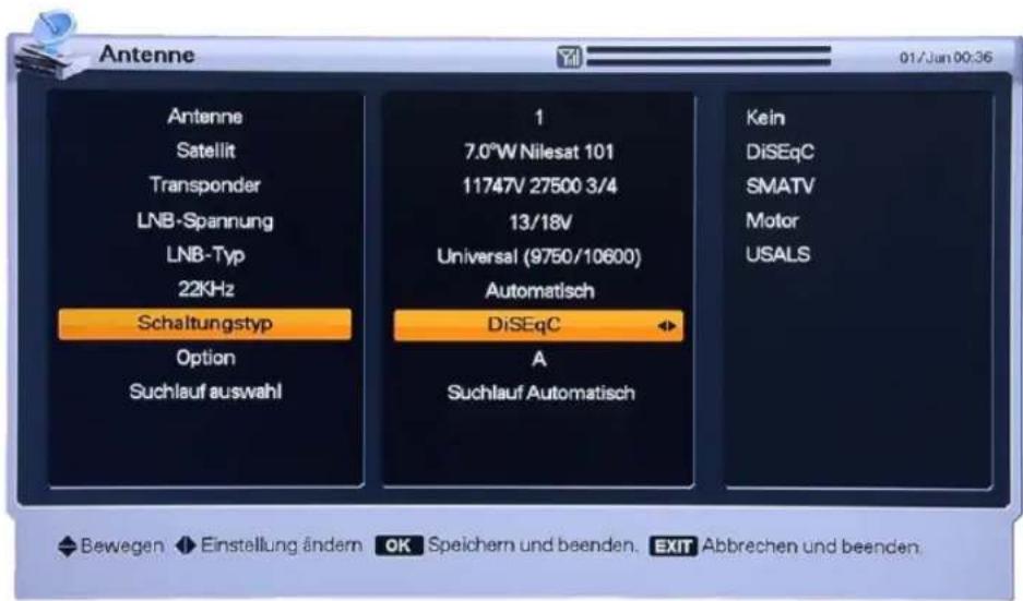 Homecast HS3100 CIIR - Receiver in Betrieb nehmen und einrichten - 1