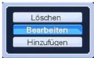 Homecast HS3100 CIIR - Transponder bearbeiten - 2