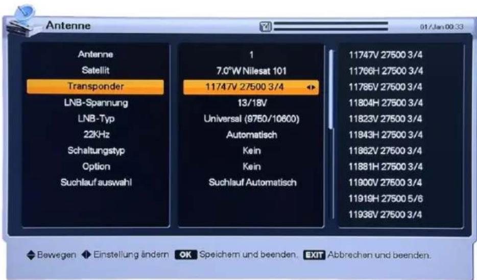 Homecast HS3100 CIIR - Receiver in Betrieb nehmen und einrichten - 4