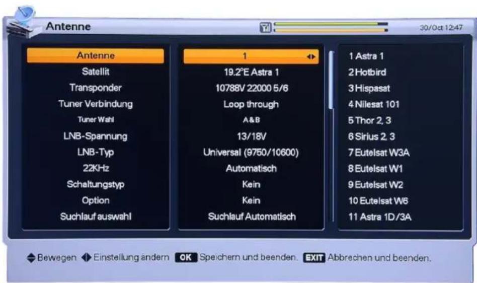 Homecast HS3100 CIIR - Antenne - 2