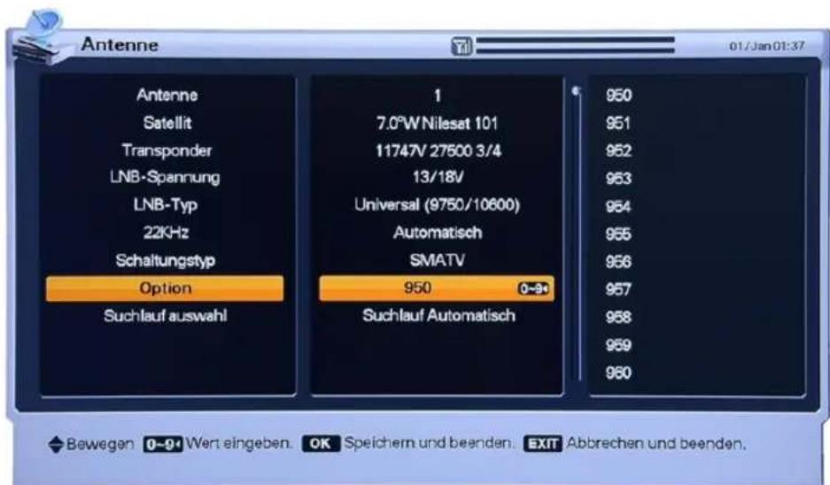 Homecast HS3100 CIIR - Receiver in Betrieb nehmen und einrichten - 3