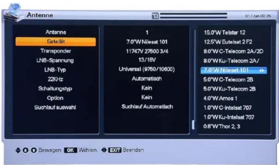 Homecast HS3100 CIIR - Receiver in Betrieb nehmen und einrichten - 2