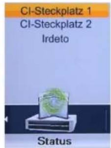 Homecast HS3100 CIIR - Menü-Struktur - 5