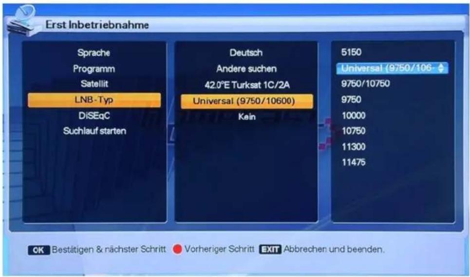 Homecast HS3100 CIIR - Receiver in Betrieb nehmen und einrichten - 2