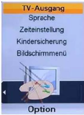 Homecast HS8500 CIPVR - Menü-Übersicht - 2