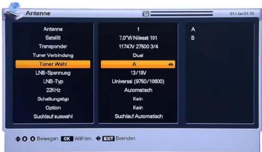 Homecast HS8500 CIPVR - Receiver in Betrieb nehmen und einrichten - 1