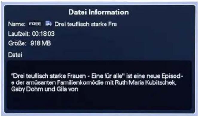 Homecast HS8500 CIPVR - Filme- und Bildwiedergabe - 1
