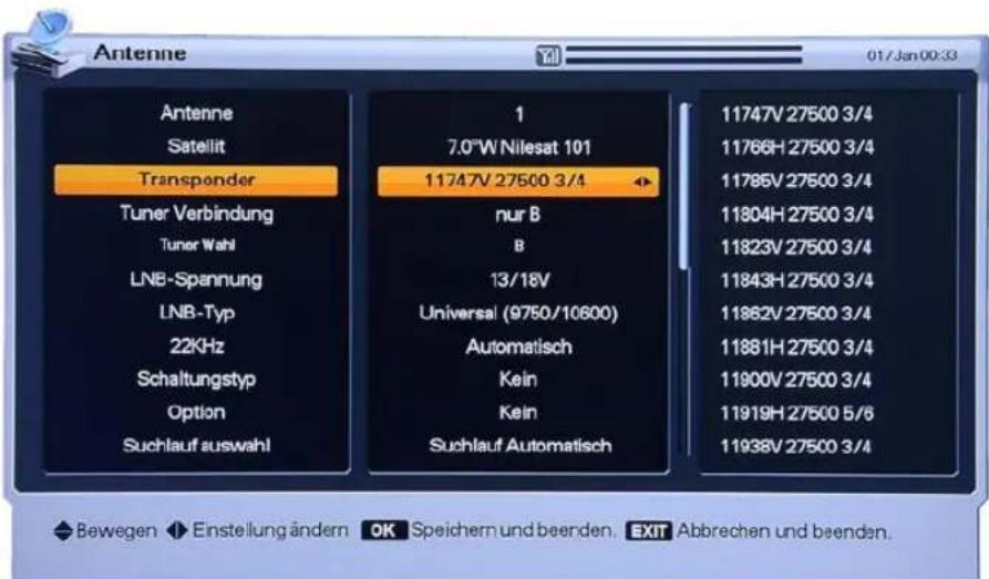 Homecast HS8500 CIPVR - Receiver in Betrieb nehmen und einrichten - 4