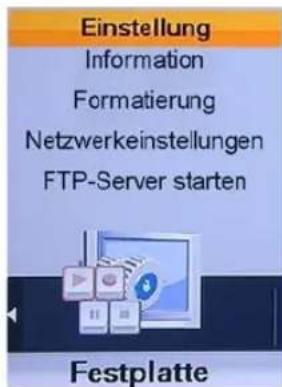 Homecast HS8500 CIPVR - Einstellungen: - 1