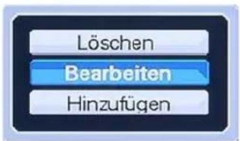 Homecast HS8500 CIPVR - Transponder bearbeiten - 2