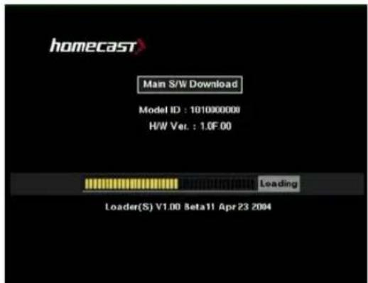Homecast HS8500 CIPVR - Softwareupdate via Satellit - 4