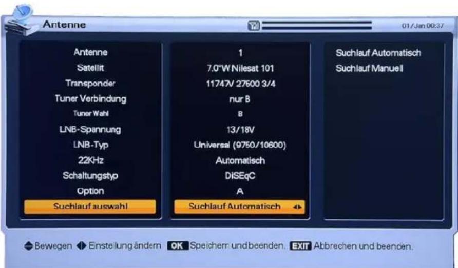 Homecast HS8500 CIPVR - Receiver in Betrieb nehmen und einrichten - 1