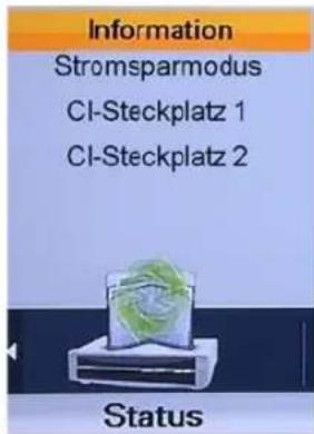 Homecast HS8500 CIPVR - Werkseinstellung: - 2