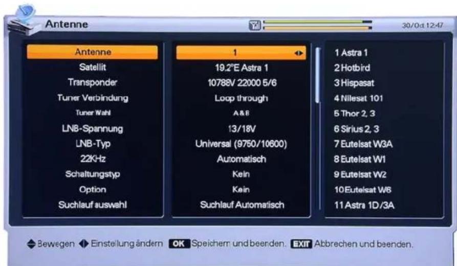 Homecast HS8500 CIPVR - Receiver in Betrieb nehmen und einrichten - 2