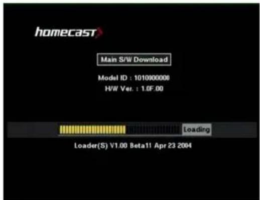 Homecast HS9000 CIPVR - Softwareupdate via Satellit - 4