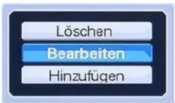 Homecast HS9000 CIPVR - Transponder bearbeiten - 2