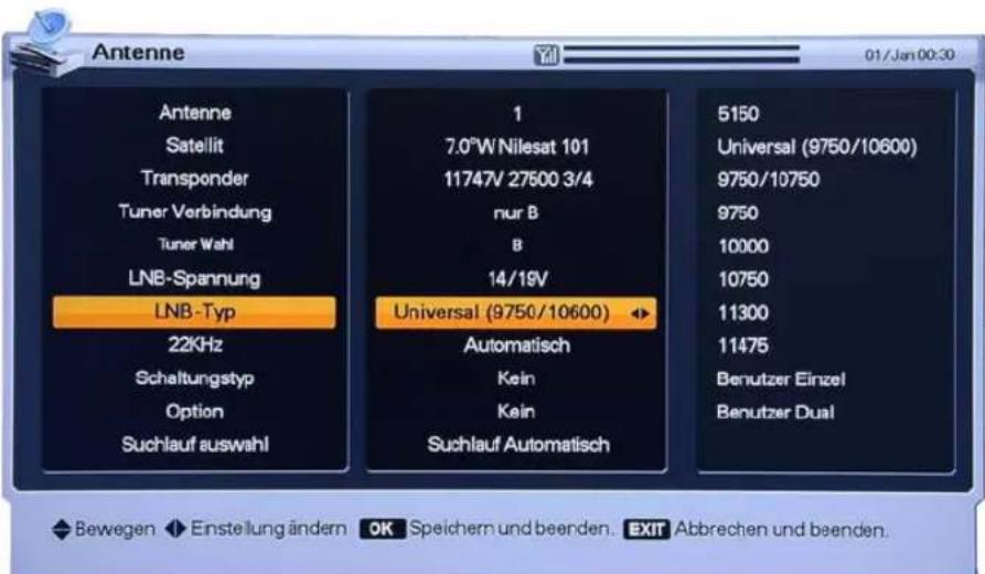 Homecast HS9000 CIPVR - Receiver in Betrieb nehmen und einrichten - 3