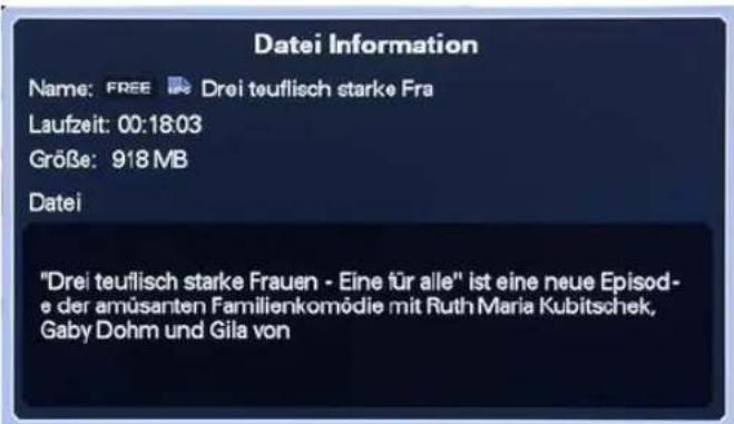 Homecast HS9000 CIPVR - Filme- und Bildwiedergabe - 4