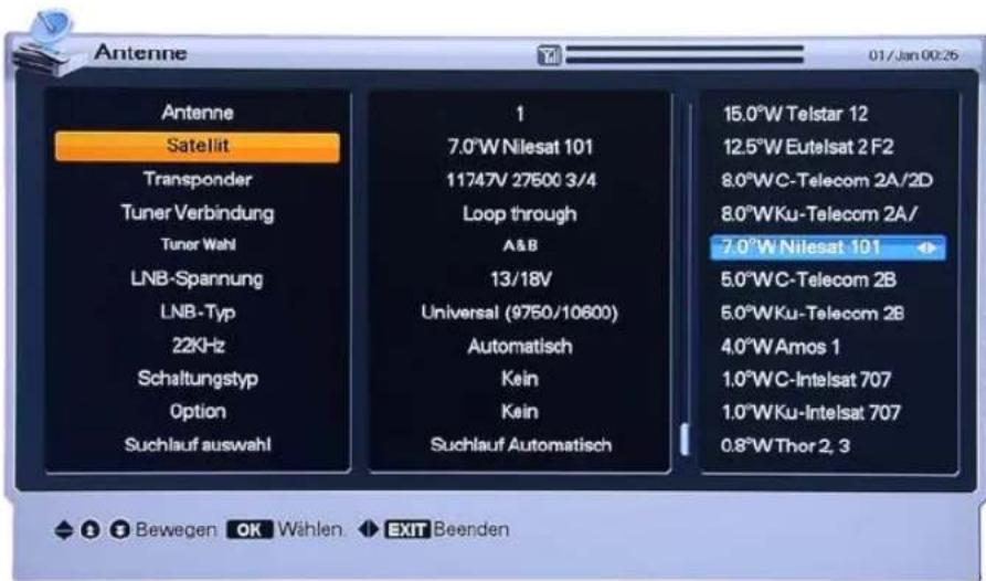 Homecast HS9000 CIPVR - Receiver in Betrieb nehmen und einrichten - 3