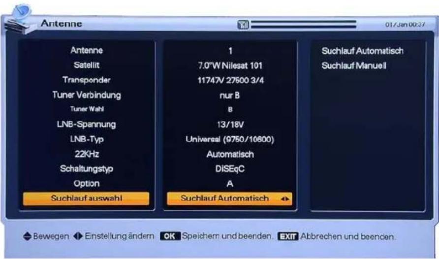 Homecast HS9000 CIPVR - Receiver in Betrieb nehmen und einrichten - 1