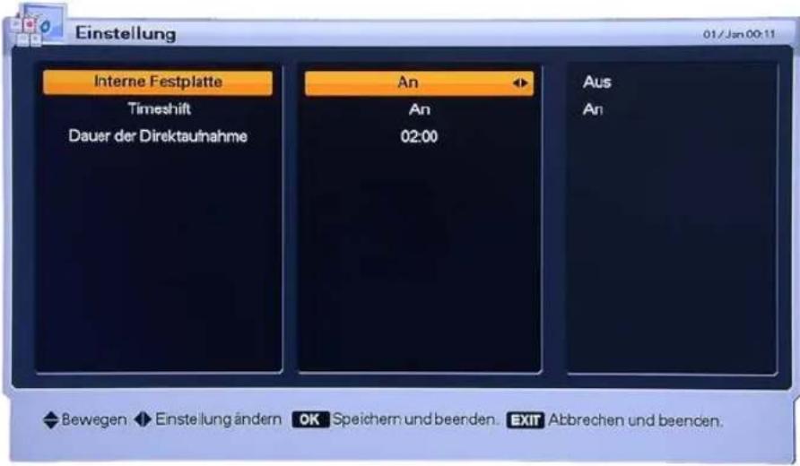 Homecast HS9000 CIPVR - Einstellung - 1