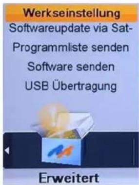 Homecast HS9000 CIPVR - Menü Erweitert - 1