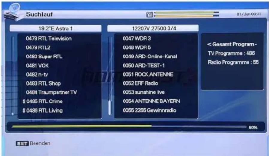 Homecast HS9000 CIPVR - Schritt 9 - Erweiterte Erstinbetriebnahme - 1