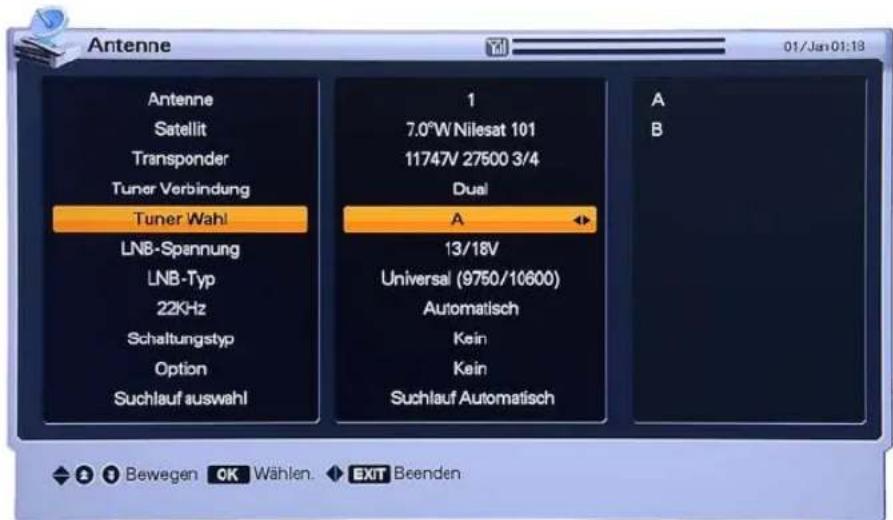 Homecast HS9000 CIPVR - Receiver in Betrieb nehmen und einrichten - 1