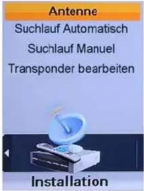 Homecast HS9000 CIPVR - Menü-Übersicht - 1