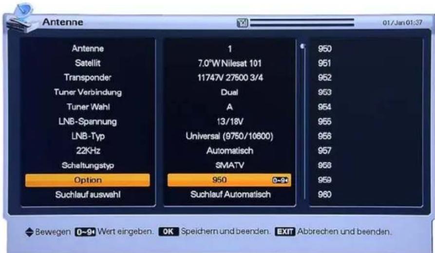 Homecast HS9000 CIPVR - Receiver in Betrieb nehmen und einrichten - 2