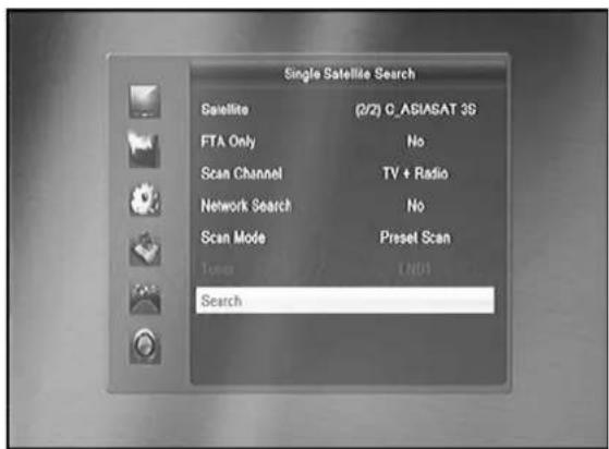 Dyon Viper HDTV DVB-S2 TWIN - Einzel-Satellitensuche - 2