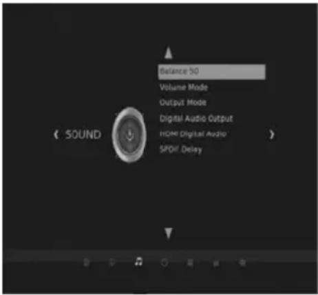 Dyon Phoenix - Balance – Lautstärke Modus – Ausgans Modus – Digitaler Audio Ausgang – HDMI Audio Ausgang – SPDIF verz. - 1