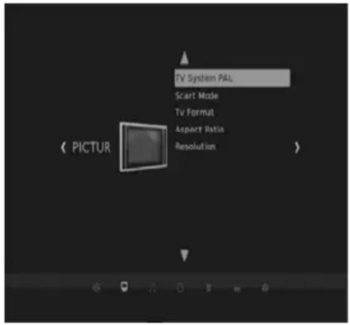 Dyon Phoenix - TV System – Scart Modus – TV Format – Format - Auflösung - 1