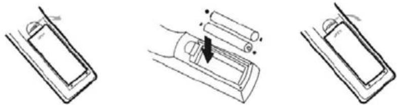 Dyon Phoenix - Batterien einsetzen - 1