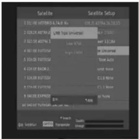 Dyon Phoenix - Satelliten Einstellungen - 3