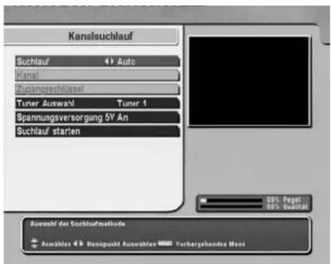TOPFIELD TF 5000 PVRt - Kanalsuchlauf - 1