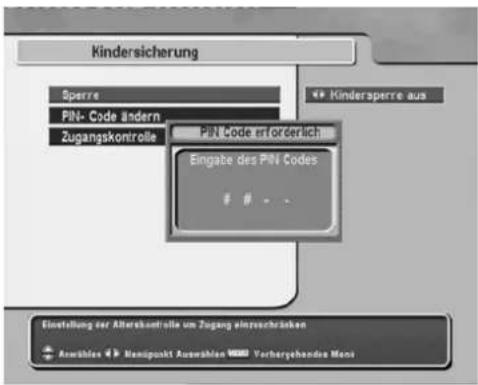 TOPFIELD TF 5000 PVRt - Jugendschutz - 1