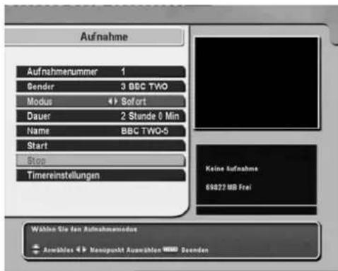 TOPFIELD TF 5000 PVRt - Aufnahme - 1