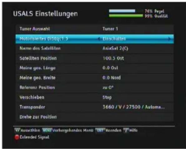 TOPFIELD SRP-2401CI Plus - Konfiguration der Unicable Einstellungen - 2