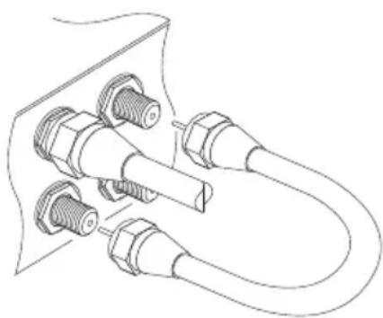 TOPFIELD SRP-2401CI Plus - Anschließen der Antenne - 1