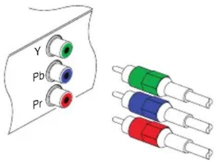 TOPFIELD SRP-2401CI Plus - Verwendung des Komponenten-Video-Anschlusses - 1