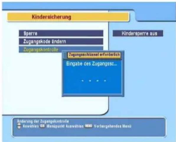 TOPFIELD TBF 5100 - Kindersicherung - 1