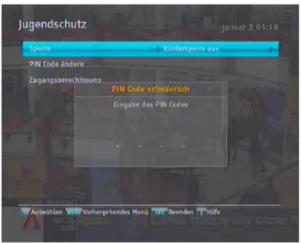 TOPFIELD SRP 2100 TMS - Kindersicherung - 1