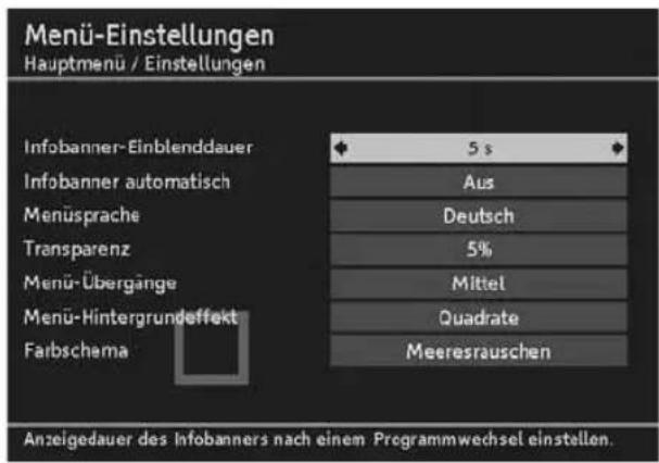 TechnoTrend TT-micro T330 HDMI - - Menü-Einstellungen - 1