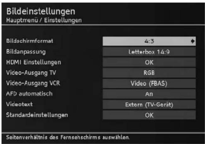 TechnoTrend TT-micro S320 HDMI - ●Bildeinstellungen - 1
