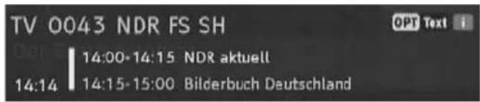 TechnoTrend TT-micro S302 HDMI - • Infobanner aufrufen - 1