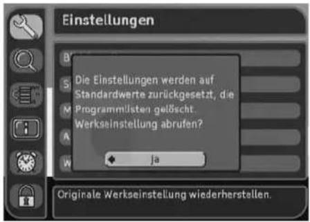 TechnoTrend TT ScartTV S100 - Werkseinstellungen wiederherstellen - 1